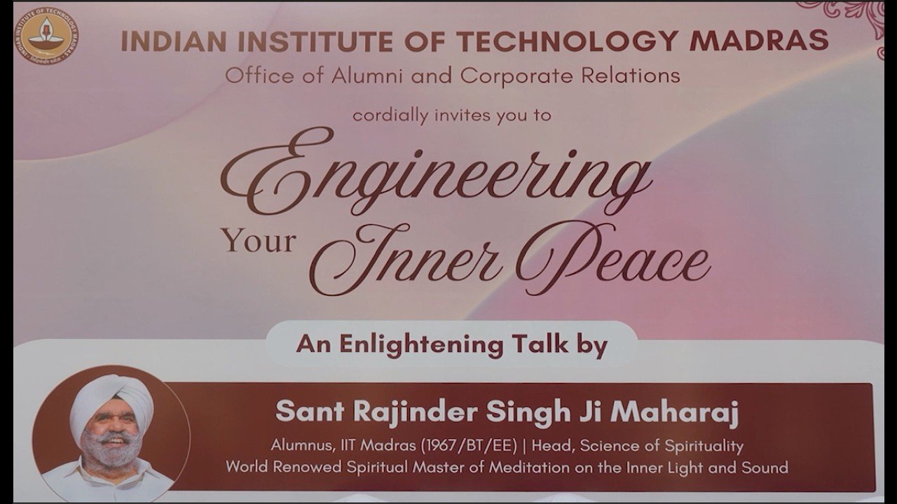 Engineering Your Inner Peace IIT Madras